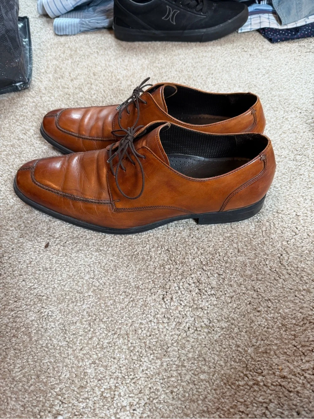 Cole Haan Men's Lace-Up Dress Oxfords in Cognac 11.5M